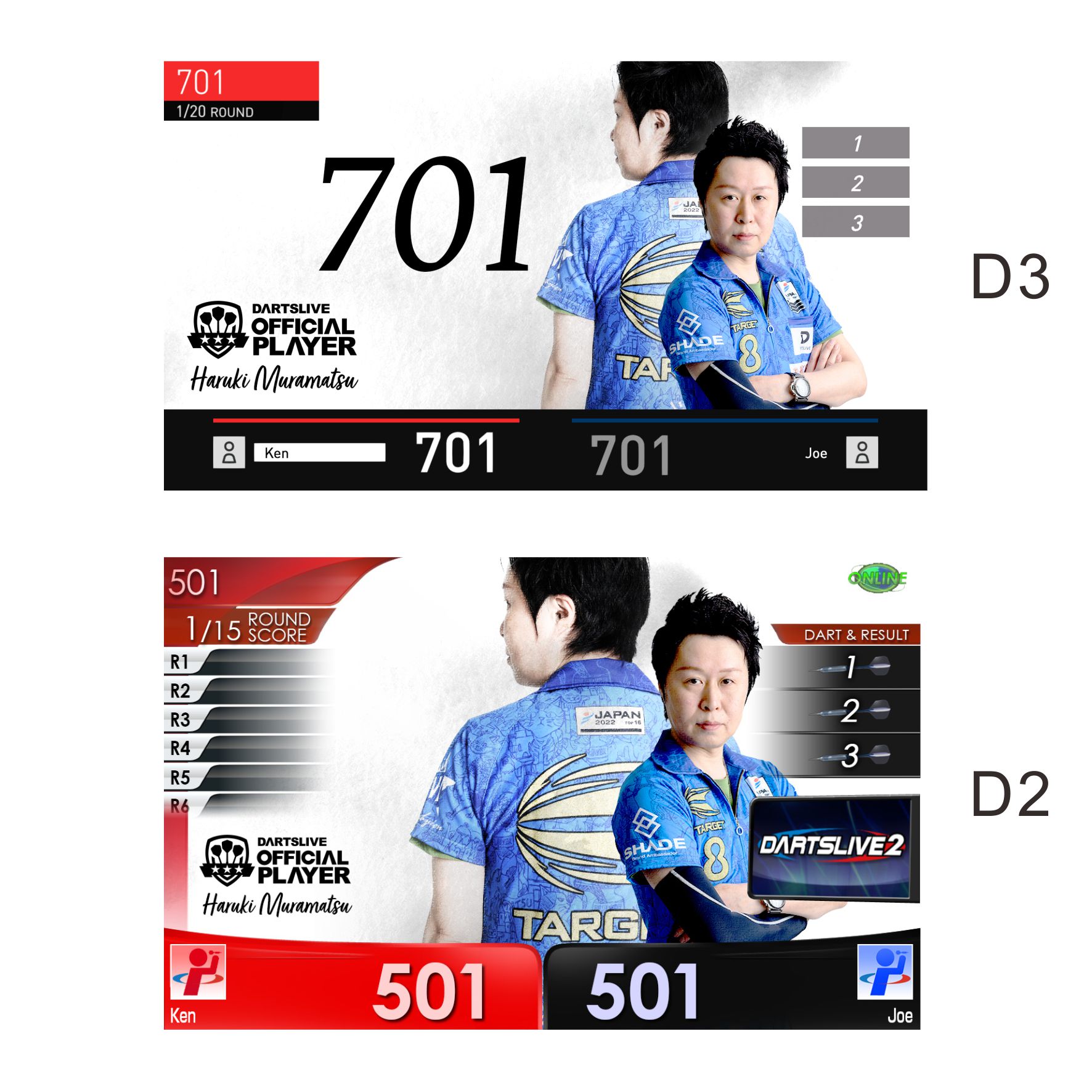 DARTSLIVE】PLAYER Card&Goods 村松治樹→特価| 花鳥風月-飛鏢專賣網